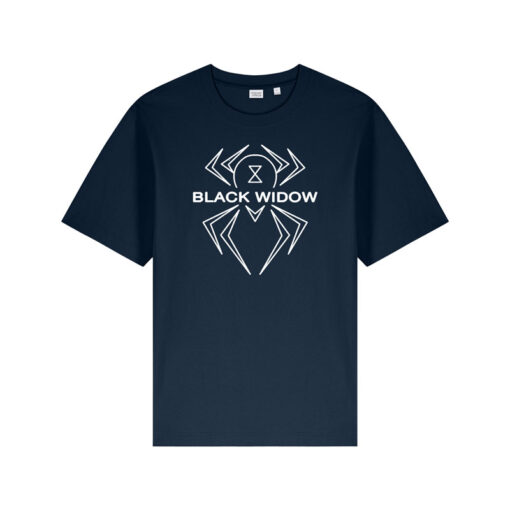 Black Widow Men's Heavyweight Bowling T-Shirt - Image 3