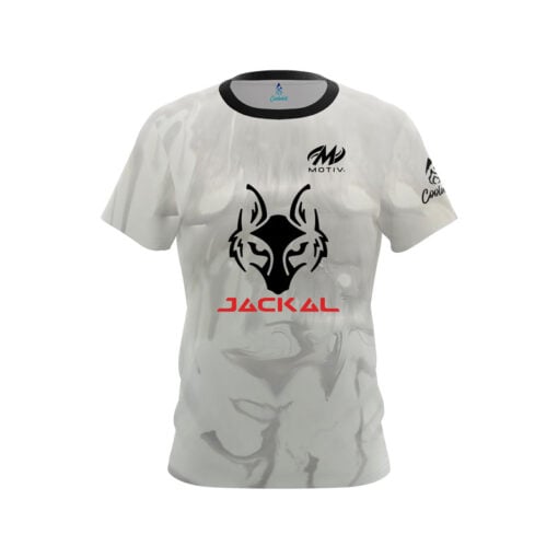 Motiv White Jackal CoolWick Bowling Jersey