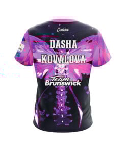 Alternative view of Brunswick Dasha Kovalova Cosmic Bones CoolWick Bowling Jersey