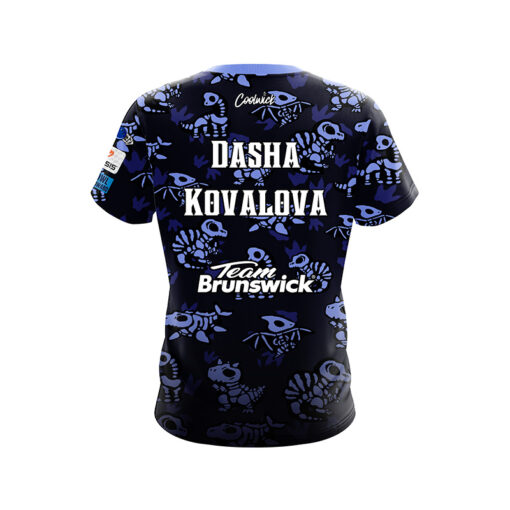 Brunswick Dasha Kovalova Dino CoolWick Bowling Jersey - Image 2