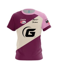 900 Global Daria Pajak Pink Cream CoolWick Bowling Jersey