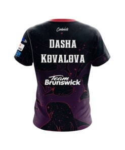 Alternative view of Brunswick Dasha Kovalova Star Sharks CoolWick Bowling Jersey