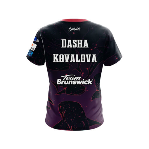 Brunswick Dasha Kovalova Star Sharks CoolWick Bowling Jersey - Image 2