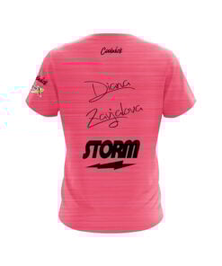 Alternative view of Storm Diana Zavjalova Heather Pastel CoolWick Bowling Jersey