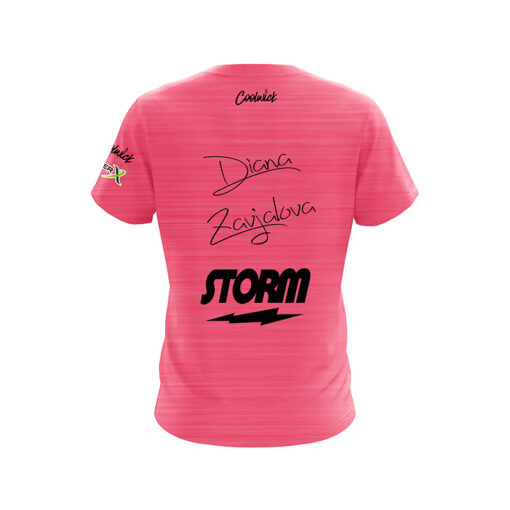 Storm Diana Zavjalova Heather Pastel CoolWick Bowling Jersey - Image 2