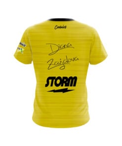 Alternative view of Storm Diana Zavjalova Heather Yellow CoolWick Bowling Jersey