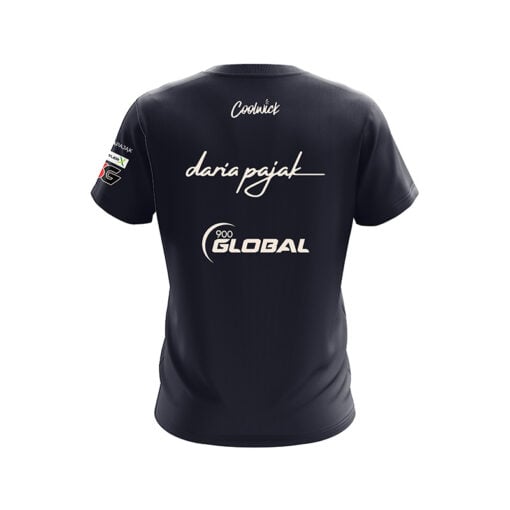 900 Global Daria Pajak Navy CoolWick Bowling Jersey - Image 2