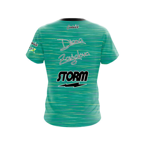 Storm Diana Zavjalova Heather Green CoolWick Bowling Jersey - Image 2