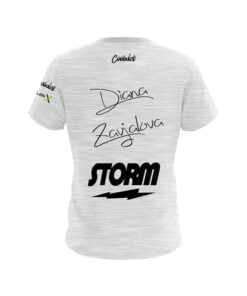 Alternative view of Storm Diana Zavjalova Soft Heather Grey CoolWick Bowling Jersey