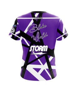 Alternative view of Storm Blake Walsh Purple Rocker CoolWick Bowling Jersey