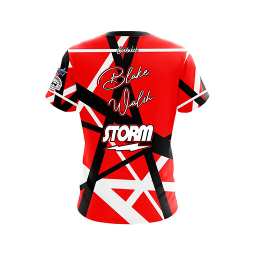 Storm Blake Walsh Red Rocker CoolWick Bowling Jersey - Image 2