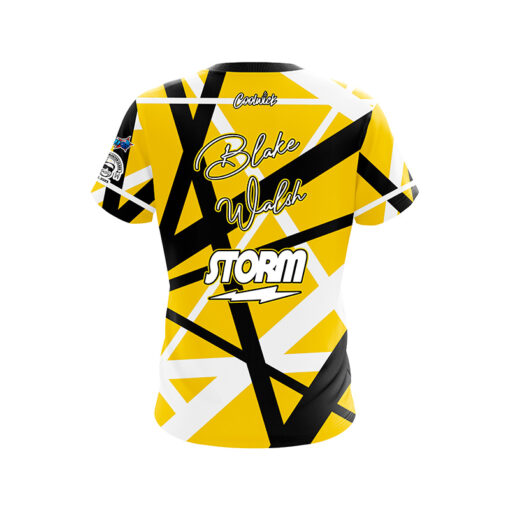 Storm Blake Walsh Yellow Rocker CoolWick Bowling Jersey - Image 2