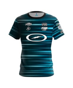 Storm Jean Perez Navy Futuristic Sport CoolWick Bowling Jersey