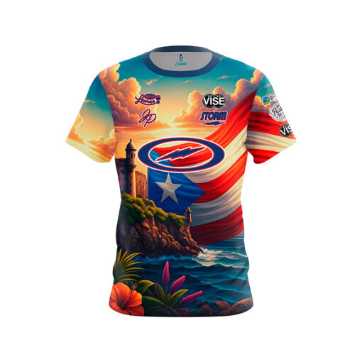 Storm Jean Perez Puerto Rico Love CoolWick Bowling Jersey