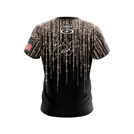 Storm Katelyn Abigania Gold Glitter CoolWick Bowling Jersey - Image 2