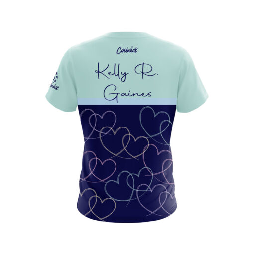 Storm Kelly Gaines Love Garden CoolWick Bowling Jersey - Image 2