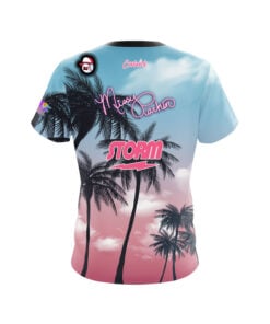 Alternative view of Storm Missy Parkin Exotic Palm CoolWick Bowling Jersey