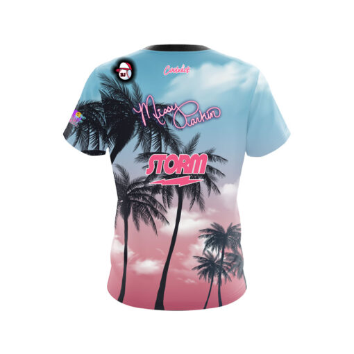 Storm Missy Parkin Exotic Palm CoolWick Bowling Jersey - Image 2