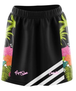 Missy Parkin Sporty Hibiscus CoolWick Bowling Skort