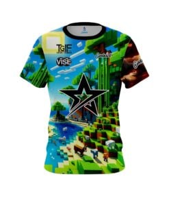 Stefanie Johnson Roto Grip Habitat Map CoolWick Bowling Jersey