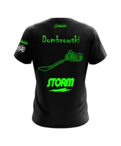 Alternative view of Storm Patrick Dombrowski Lime Launch Coaster CoolWick Bowling Jersey