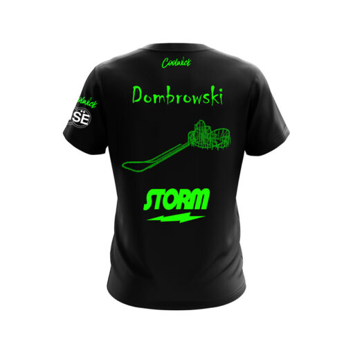 Storm Patrick Dombrowski Lime Launch Coaster CoolWick Bowling Jersey - Image 2