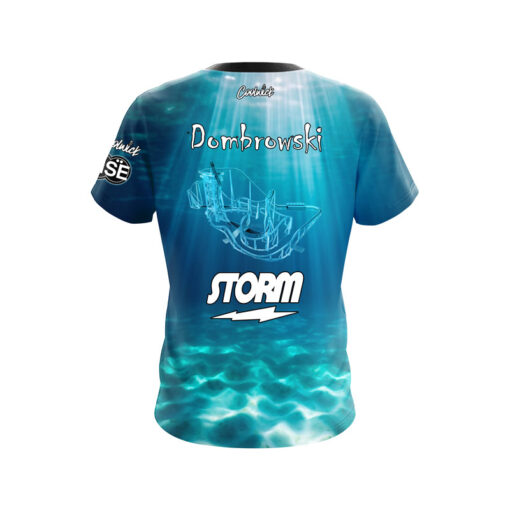 Storm Patrick Dombrowski Underwater Coaster CoolWick Bowling Jersey - Image 2