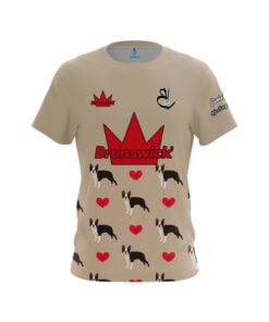 Brunswick Alyssa Ferraro Boston Terrier CoolWick Bowling Jersey