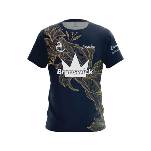 Brunswick Alyssa Ferraro Deco Flowers CoolWick Bowling Jersey
