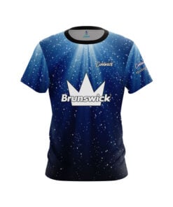 Brunswick Alyssa Ferraro Snow and Stars CoolWick Bowling Jersey