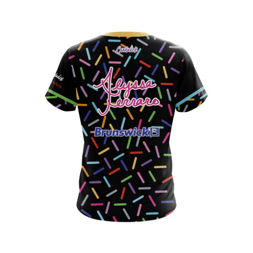Brunswick Alyssa Ferraro Sprinkles CoolWick Bowling Jersey - Image 2