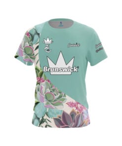Brunswick Alyssa Ferraro Succulents CoolWick Bowling Jersey