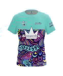 Brunswick Alyssa Ferraro Summer Abstract CoolWick Bowling Jersey