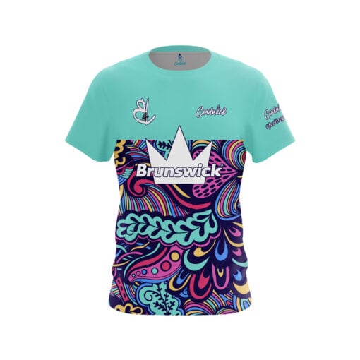 Brunswick Alyssa Ferraro Summer Abstract CoolWick Bowling Jersey