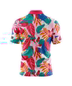 Alternative view of CoolWick Botanical Everyday Button Polo