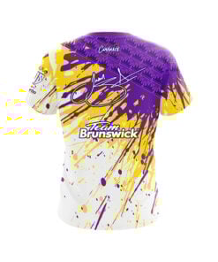 Alternative view of Brunswick Jason Sterner Mamba Paintwave CoolWick Bowling Jersey