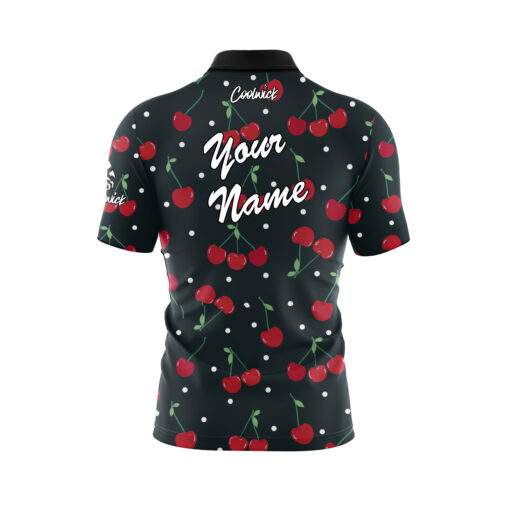 Cherry on Top Fast Track CoolWick Bowling Jersey - Image 3