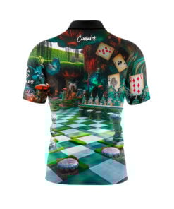 Alternative view of Wonderland Fast Track CoolWick Bowling Jersey