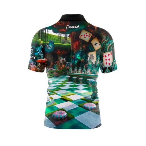 Wonderland Fast Track CoolWick Bowling Jersey - Image 2