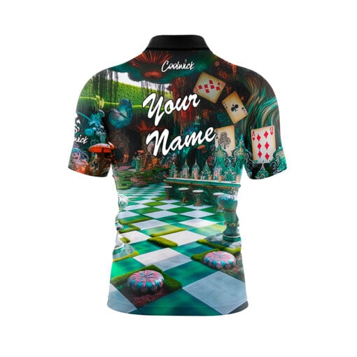 Wonderland Fast Track CoolWick Bowling Jersey - Image 3