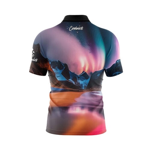 Aurora Day and Night Fast Track CoolWick Bowling Jersey - Image 2