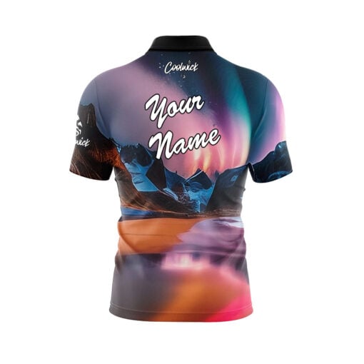 Aurora Day and Night Fast Track CoolWick Bowling Jersey - Image 3