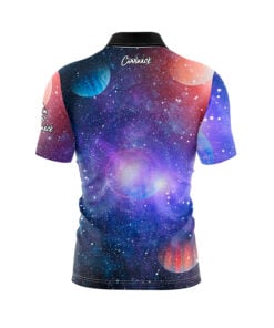 Alternative view of Galaxy Spiral Fast Track CoolWick Bowling Jersey