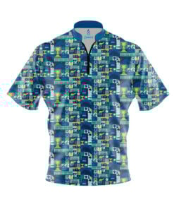 Horse Derby Fast Track CoolWick Bowling Jersey