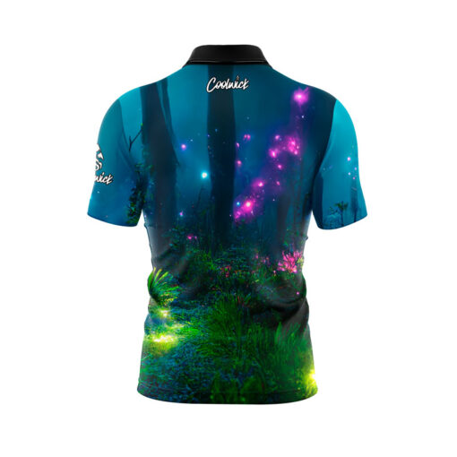 Magical Forest Fast Track CoolWick Bowling Jersey - Image 2