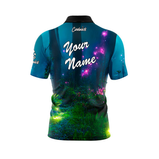 Magical Forest Fast Track CoolWick Bowling Jersey - Image 3