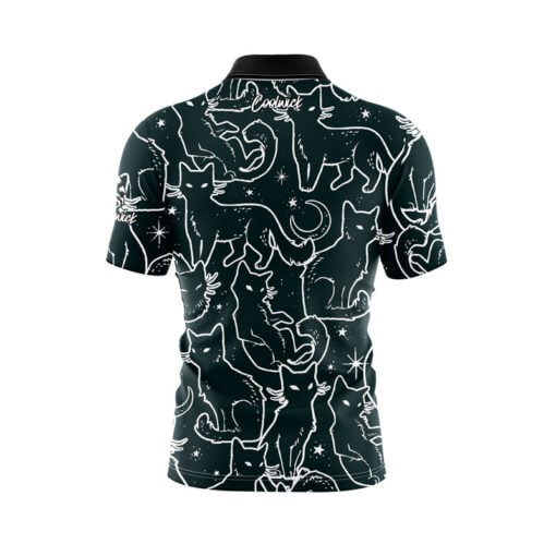 Moon Cat Fast Track CoolWick Bowling Jersey - Image 2