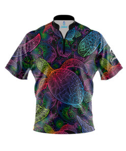 Psychedelic Turtle Fast Track CoolWick Bowling Jersey