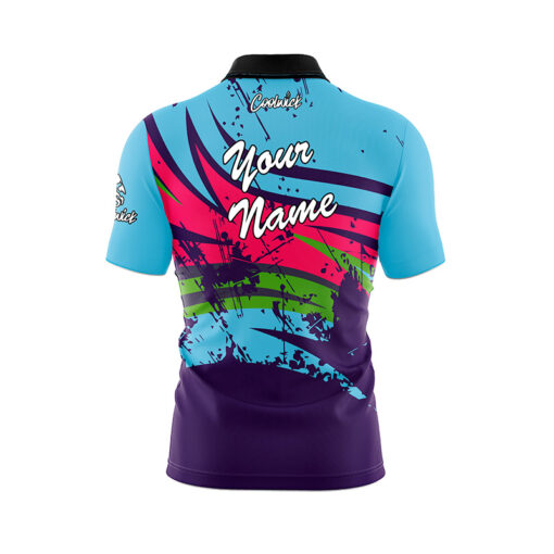 Trick Shot Fast Track CoolWick Bowling Jersey - Image 3