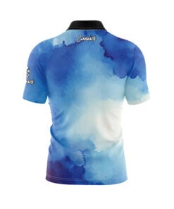 Alternative view of Watercolor Fast Track CoolWick Bowling Jersey